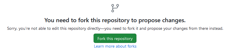 editing/forking